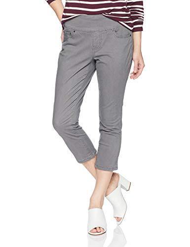 Jag Jeans Women's Petite Peri Straight Pull on Crop