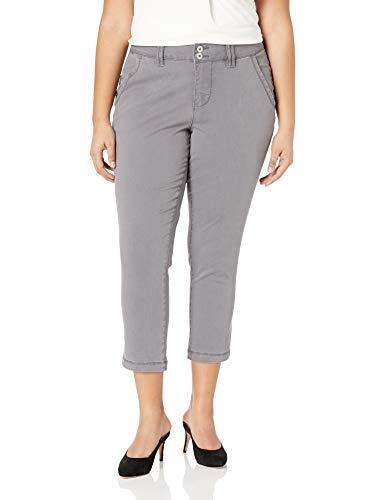 Jag Jeans Women's Plus Size Flora Chino Crop