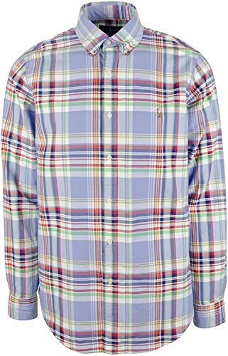 Polo Ralph Lauren Mens Classic Fit Oxford Longsleeve Buttondown Shirt