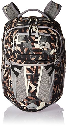 The North Face Women's Recon Backpack, TNF Black Heather/Silver Reflective, One Size