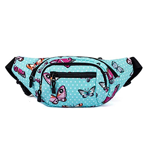 TOPERIN Fashion Fanny Pack Cute Running Belt Waist Pack Running Waist Bag Belt