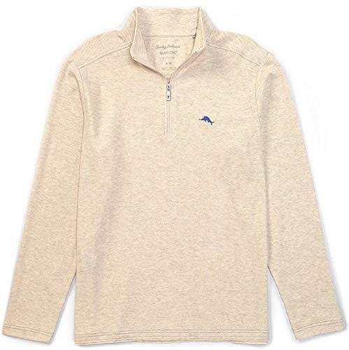 Tommy Bahama Long Sleeve Emfielder Half Zip Polo Shirt