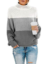 
                        
                          画像をギャラリービューアに読み込む, Saodimallsu Womens Turtleneck Oversized Sweaters Batwing Long Sleeve Pullover Loose Chunky Knit Jumper - JOY2ESpree
                        
                      