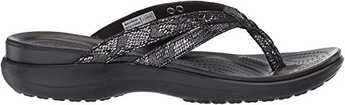 Crocs Women's Capri Strappy Flip Flop | Casual Comfortable Sandals