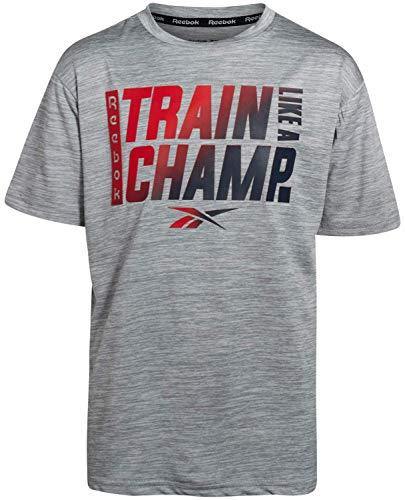 Reebok Boys Quick Dry Breathable Athletic Performance Sports T-Shirt - JOY2ESpree