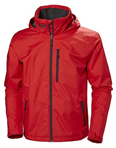 Helly-Hansen Mens Crew Hooded Waterproof Sailing Jacket