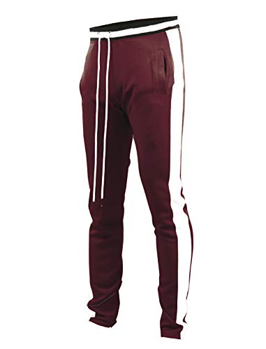 Screenshotbrand Mens Hip Hop Premium Slim Fit Track Pants