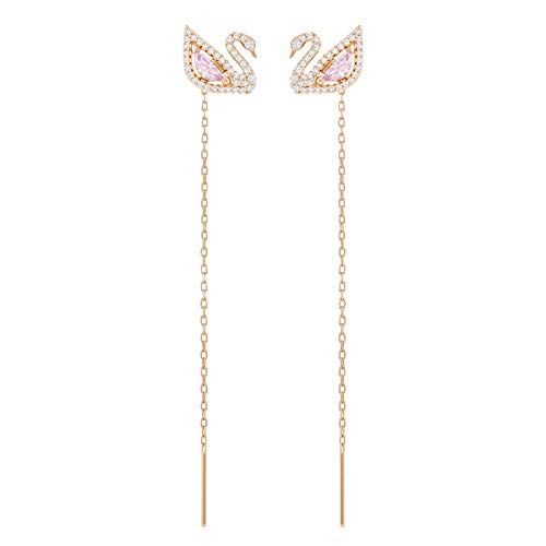 SWAROVSKI Women's Dazzling Swan Crystal Jewelry Collection, Rose-Gold Finish - JOY2ESpree