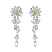 
                        
                          Muat gambar ke penampil Galeri, SWAROVSKI Women's Eternal Flower Jewelry Collection, Yellow Crystals, Clear Crystals - JOY2ESpree
                        
                      