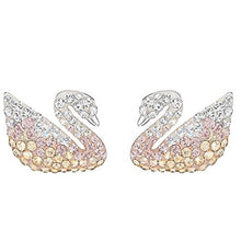 
                        
                          Load image into Gallery viewer, SWAROVSKI Women's Iconic Swan Crystal Jewelry Collection, Rhodium Finish - JOY2ESpree
                        
                      