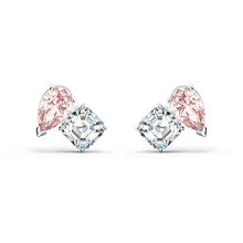 
                        
                          Load image into Gallery viewer, SWAROVSKI Women's Attract Soul Jewelry Collection, Rhodium Finish, Pink Crystals - JOY2ESpree
                        
                      