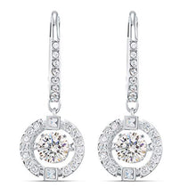 
                        
                          將圖片載入圖庫檢視器 SWAROVSKI Women's Sparkling Dance Round Jewelry Collection, Rhodium Finish, Blue Crystals, Clear Crystals - JOY2ESpree
                        
                      