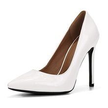 
                        
                          Muat gambar ke penampil Galeri, LIURUIJIA Womens Stiletto Pumps Pointed Toe High Heel Slip On Wedding Party Office Shoes 666
                        
                      