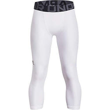 
                        
                          Load image into Gallery viewer, Under Armour Boys' HeatGear 3/4 Leggings
                        
                      