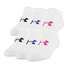 
                        
                          Load image into Gallery viewer, Under Armour Youth Essential 2.0 No Show Socks, 6-Pairs
                        
                      