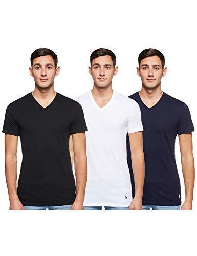 Polo Ralph Lauren Men's Slim Fit w/Wicking 3-Pack V-Neck