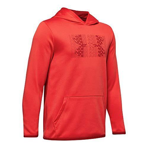 Under Armour Boys' Fleece Branded Hoodie