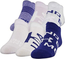 
                        
                          Load image into Gallery viewer, Under Armour Youth Essential 2.0 No Show Socks, 6-Pairs
                        
                      