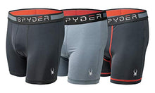 
                        
                          將圖片載入圖庫檢視器 Spyder Mens Boxer Briefs Performance Sports Compression Shorts Athletic Mens Underwear - Mens Boxers Brief - 3 Pack for Men
                        
                      