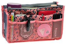 
                        
                          Load image into Gallery viewer, Vercord Purse Organizer Insert for Handbags Bag Organizers Inside Tote Pocketbook Women Nurse Nylon 13 Pockets Black Medium
                        
                      