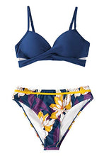 
                        
                          画像をギャラリービューアに読み込む, CUPSHE Women's Wrap Top Floral Bottom Bathing Suit Two Piece Sexy Swimsuit
                        
                      