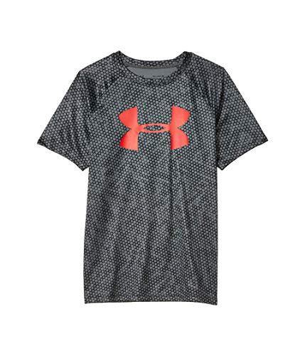 Under Armour Boys' Tech Big Logo Printed Short Sleeve Gym T-Shirt