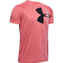 
                        
                          Load image into Gallery viewer, Under Armour Boys' Tech Split Logo Hybrid T-Shirt - JOY2ESpree
                        
                      