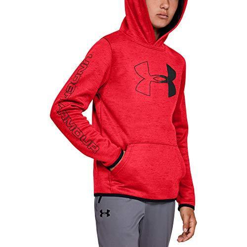 Under Armour Boys' Fleece Branded Hoodie