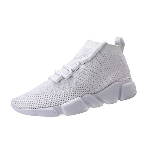 Mevlzz Mens Casual Athletic Sneakers Knit Running Shoes Tennis Shoe for Men Walking Baseball Jogging
