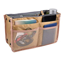 
                        
                          Muat gambar ke penampil Galeri, Vercord Updated Purse Handbag Organizer Insert Liner Bag in Bag 13 Pockets Purple Small
                        
                      
