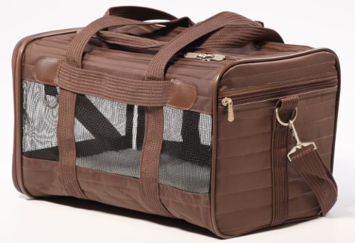 Sherpa Original Deluxe Airline Approved Pet Carrier, Medium, Black