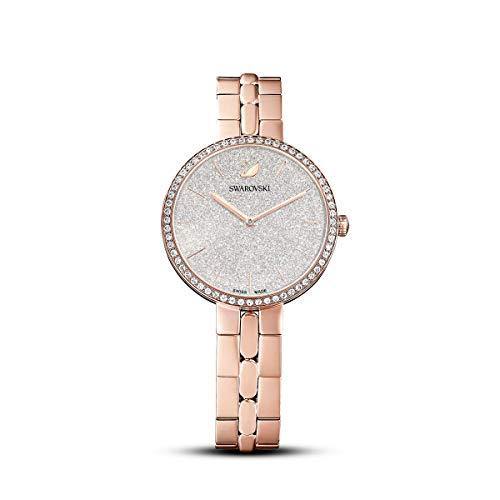 SWAROVSKI Women's Cosmopolitan Watch Collection, Metal Bracelet, Stainless Steel Band - JOY2ESpree