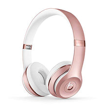 
                        
                          Load image into Gallery viewer, Beats Solo3 Wireless On-Ear Headphones - Apple W1 Headphone Chip, Class 1 Bluetooth, 40 Hours of Listening Time, Built-in Microphone - Satin Gold
                        
                      