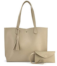 
                        
                          Load image into Gallery viewer, Minimalist Clean Cut Pebbled Faux Leather Tote Womens Shoulder Handbag
                        
                      