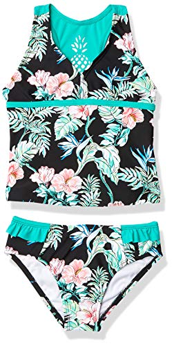 Tommy Bahama Girls' Two-Piece Bikini Swimsuit Bathing Suit