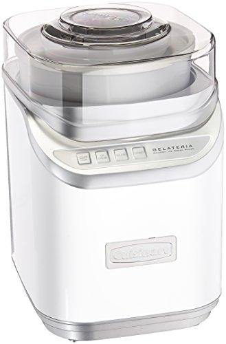 Cuisinart ICE-70 Electronic Ice Cream Maker, Brushed Chrome, Ice Cream Maker with Countdown Timer, With Countdown Timer - JOY2ESpree