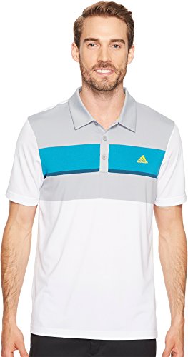 adidas Golf Men's Climacool Engineered Block Polo - JOY2ESpree