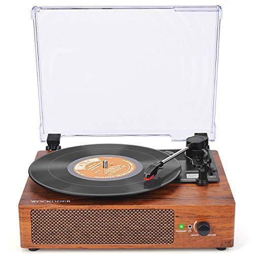 Vinyl Record Player with Speakers Wireless Turntables - JOY2ESpree