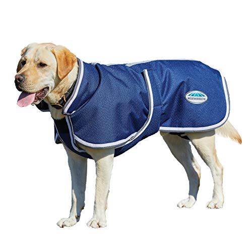 Weatherbeeta Parka 1200D Deluxe Dog Coat (20", Navy/Grey/White)