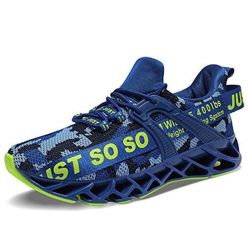 UMYOGO Mens Athletic Walking Blade Running Tennis Shoes Fashion Sneakers