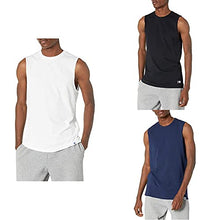 
                        
                          Load image into Gallery viewer, Russell Athletic Men's Cotton Performance Sleeveless Muscle T-Shirt
                        
                      