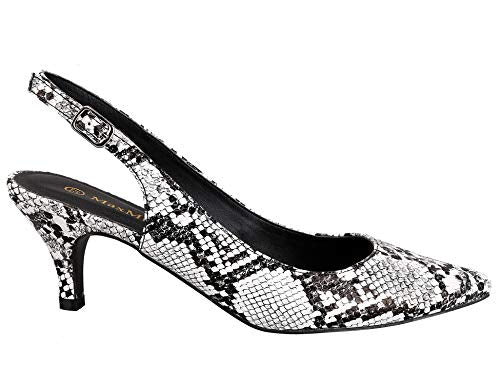 Greatonu Womens Slingback Dress Pump