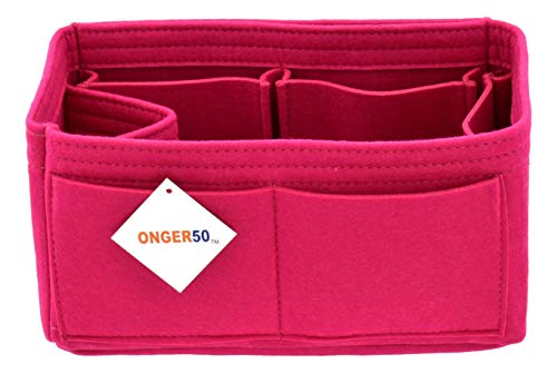 Felt Handbag Organizer Insert - Multi Pocket Bag and Tote Organizer Shaper Liner Insert
