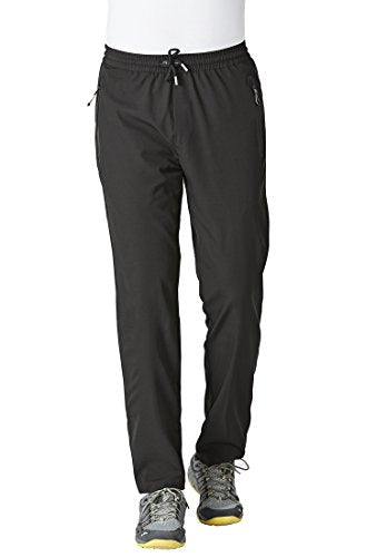 Rdruko Men's Jogger Casual Pants Lightweight Breathable Quick Dry Hiking Running Outdoor Sports Pants