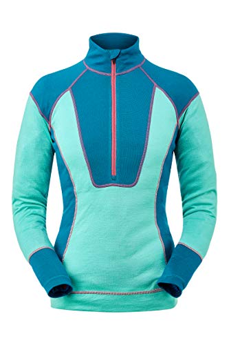 Spyder Active Sports Women's Elevation Half Zip Base Layer Top
