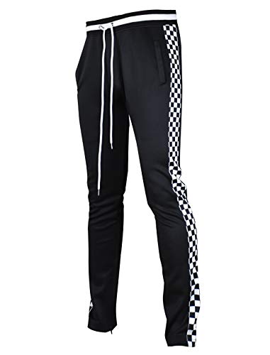 Screenshotbrand Mens Hip Hop Premium Slim Fit Track Pants