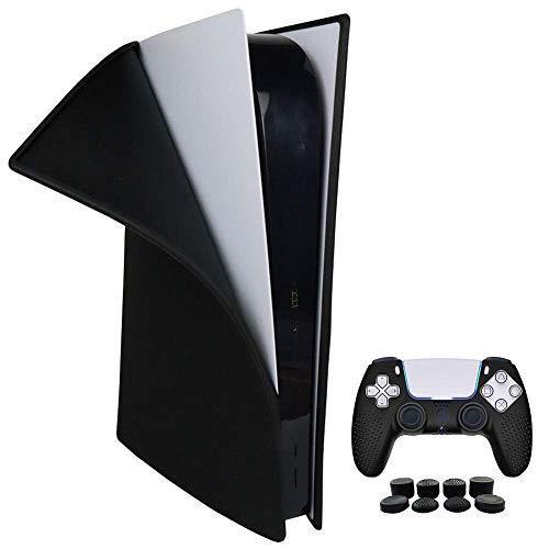 Aosai PS5 Silicone Skin Cover, Dustproof Anti-Scratch Anti-Fall Protector Case for Sony Playstation - JOY2ESpree