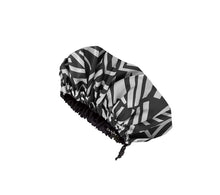 
                        
                          Load image into Gallery viewer, Large Satin Lined Shower Cap- Adjustable, Waterproof, Satin Interior for Hair Protection
                        
                      