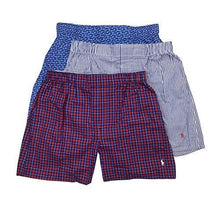 
                        
                          Cargar imagen en el visor de la galería, Polo Ralph Lauren Men's 3-Pack Classic Fit Packaged Woven Boxers
                        
                      
