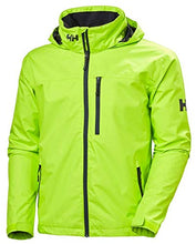 
                        
                          Load image into Gallery viewer, Helly-Hansen Men's Crew Hooded Waterproof Windproof Breathable Rain Coat Jacket
                        
                      